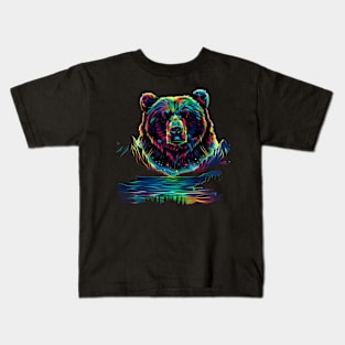 Grizzly Bear Encroachment Kids T-Shirt